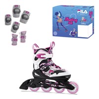 Изображение Fila Adj. Inline Skate J-One Combo 2 Set - Girl