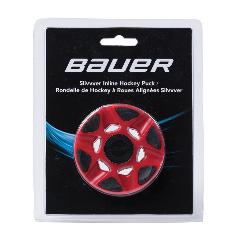 Picture of Bauer RH Slivvver Puck red - each