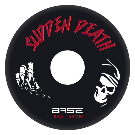 Bild von Base Outdoor 84A Inlinehockey Rollen - Sudden Death - 4er VPE