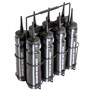 Picture of Sher-Wood Metal Bottlerag incl. 8 blk bottles