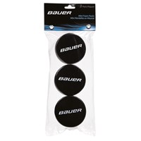 Bild von Bauer RH Slivvver Schwarz Puck - 3er Pack