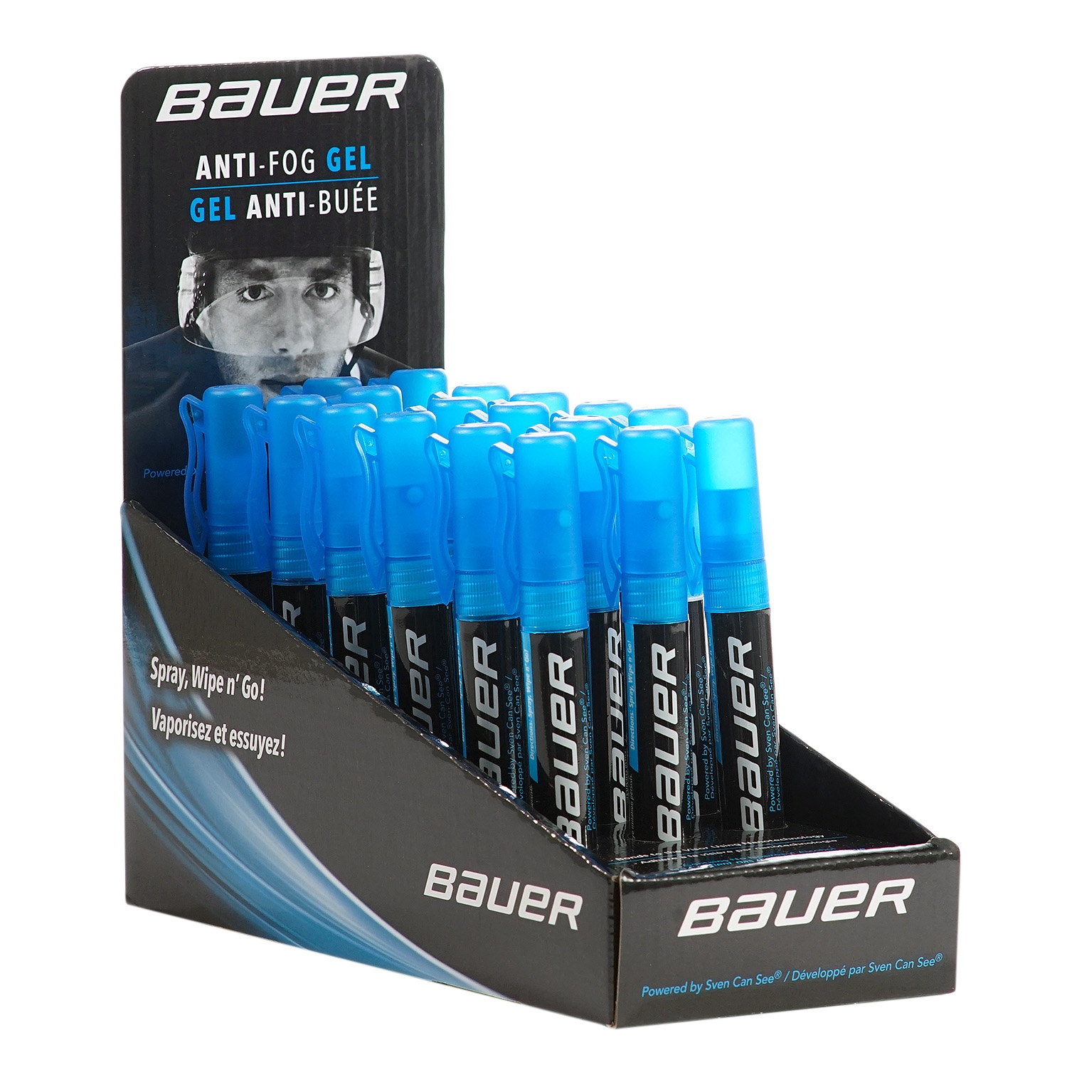 Picture of BAUER Fog Free Gel (18Stk) and Display