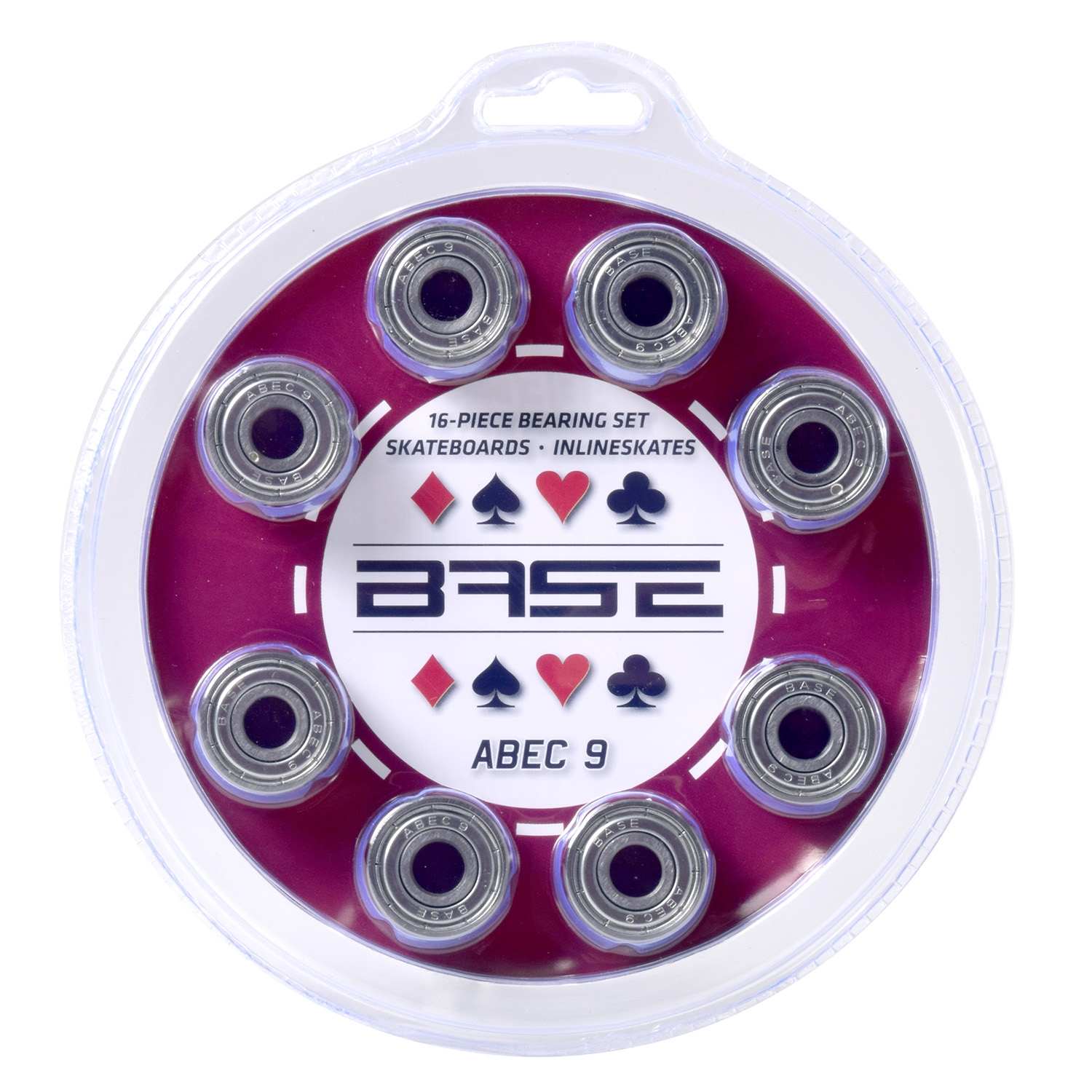 Picture of BASE Bearings ABEC 9 - 16er Blister Pack