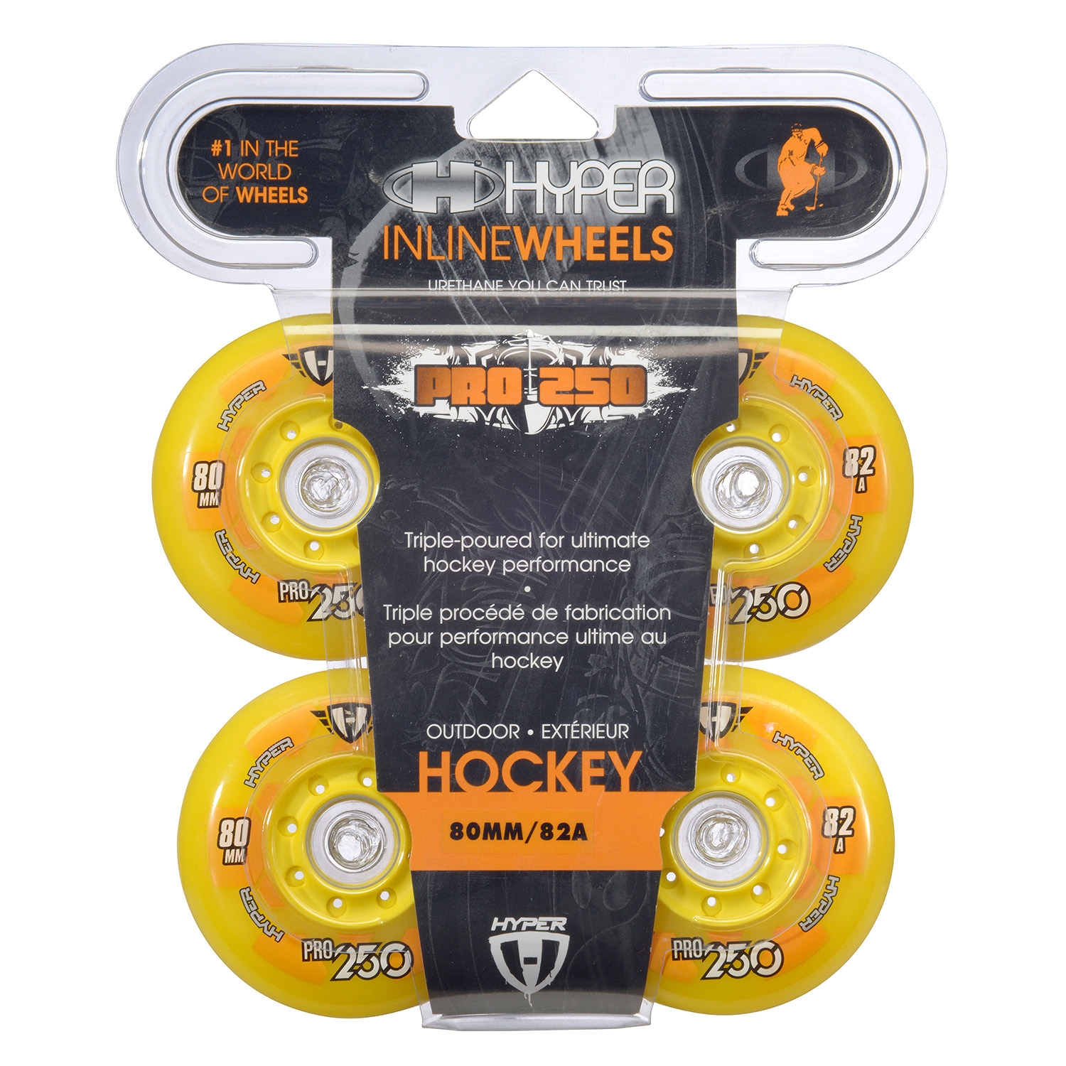 Picture of HYPER Inline Wheel Pro 250 - 82A - 4er Set