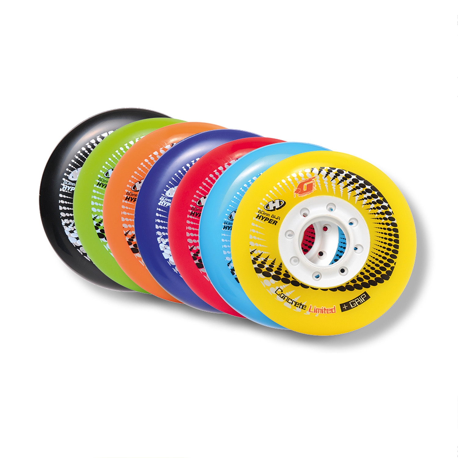 Picture of HYPER Inline Wheel Concrete+G Limited Edition - 84A - 4er Set