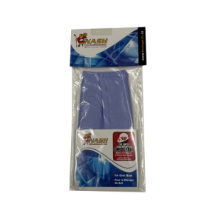 Picture of NASH Goalie Mask Blue Chamois Sweatbands - pack of 2