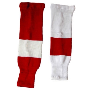 Picture of NHL Hockey Socks Detroit Redwings Senior - White/Red