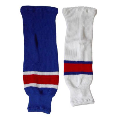 Picture of NHL Hockey Socks New York Rangers Senior - White/Red/Blue