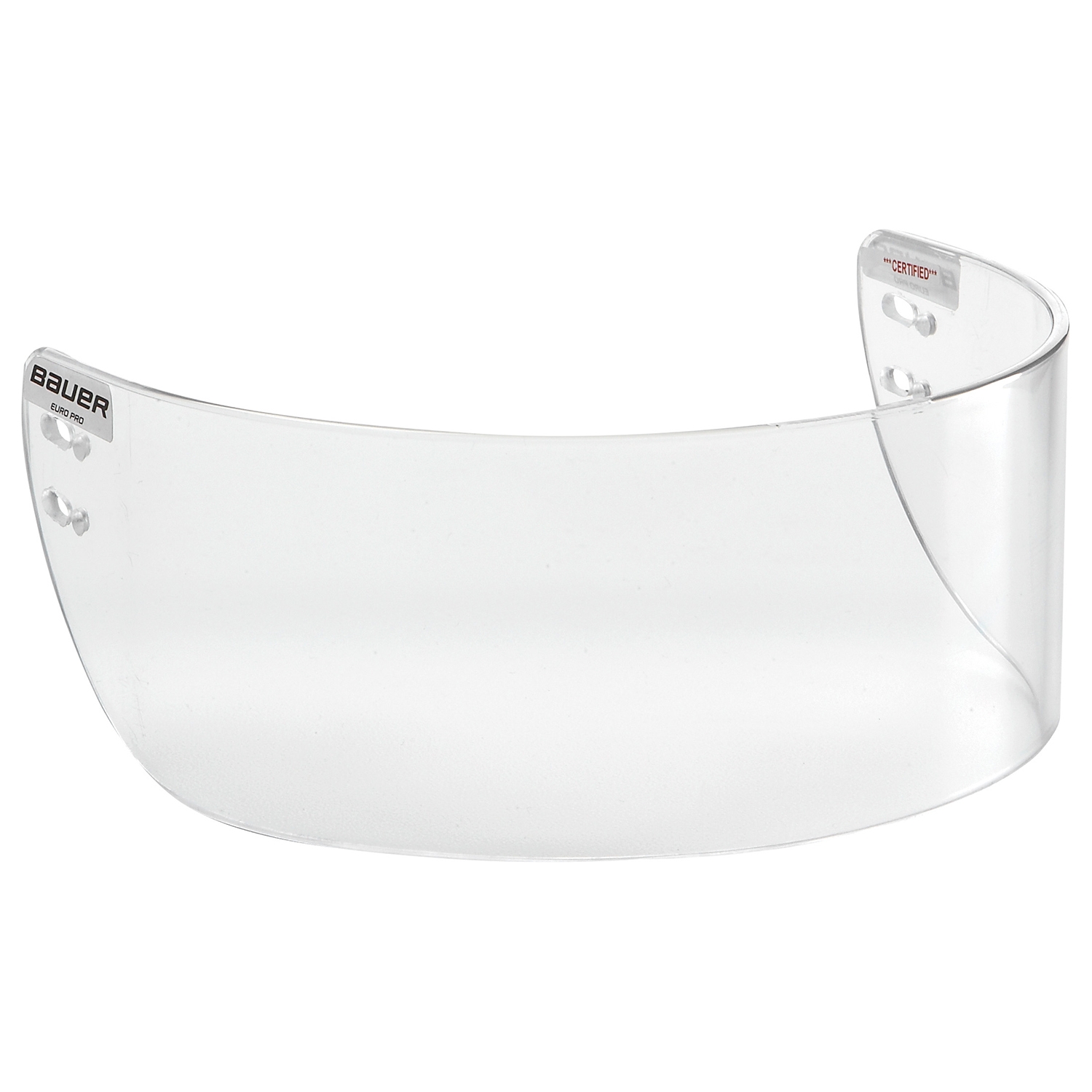 Picture of BAUER Visor Euro Pro Straight - Sr.
