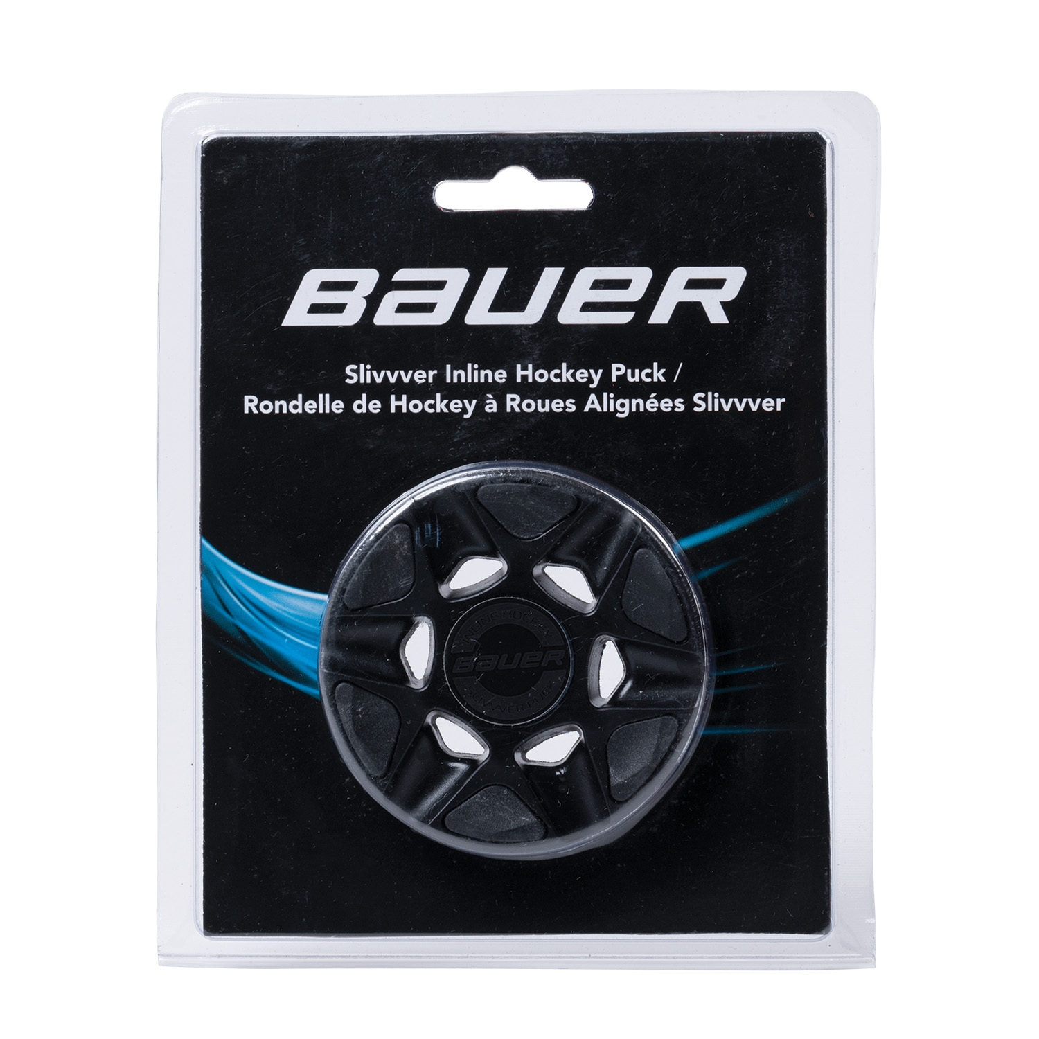 Picture of BAUER RH Slivvver Puck black - each