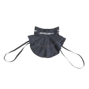 Picture of BAUER Neck Guard NG NLP23 Premium Bib - blk - Sr