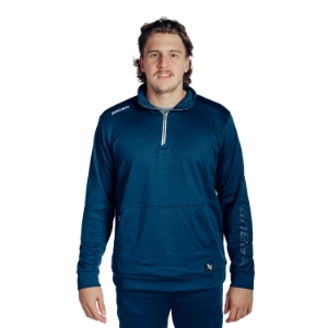 Picture of BAUER 1/2 Zip Fleece Team - nav - Sr.