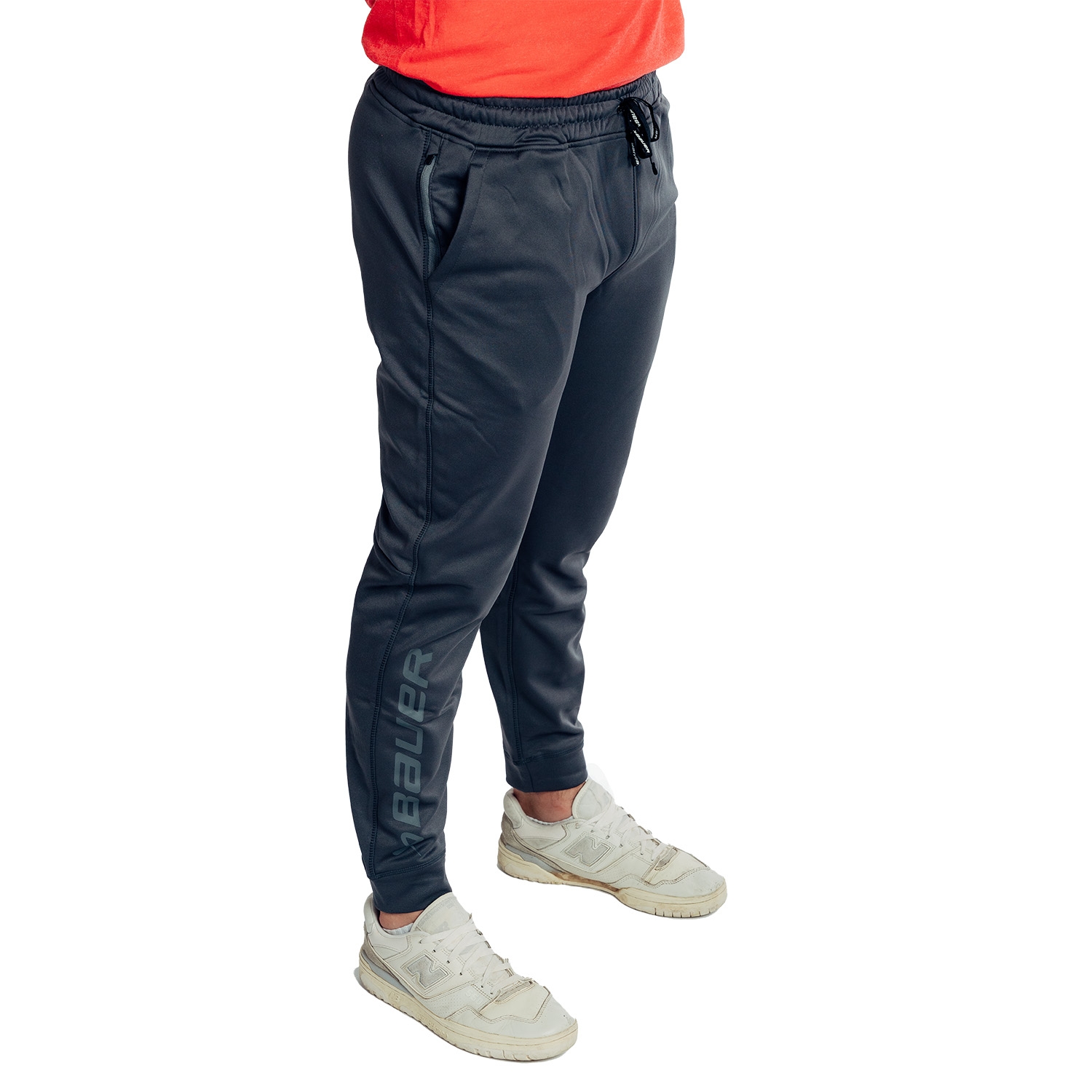 Picture of BAUER Fleece Jogger Team - gry - Sr.