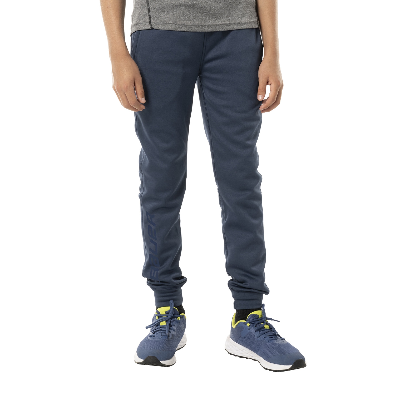 Picture of BAUER Fleece Jogger Team - nav - Yth.