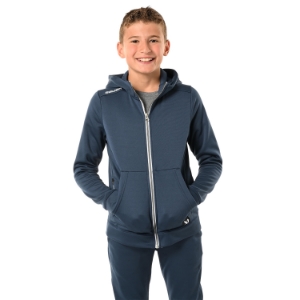 Picture of BAUER Fleece Zip Hoodie Team - nav - Yth.