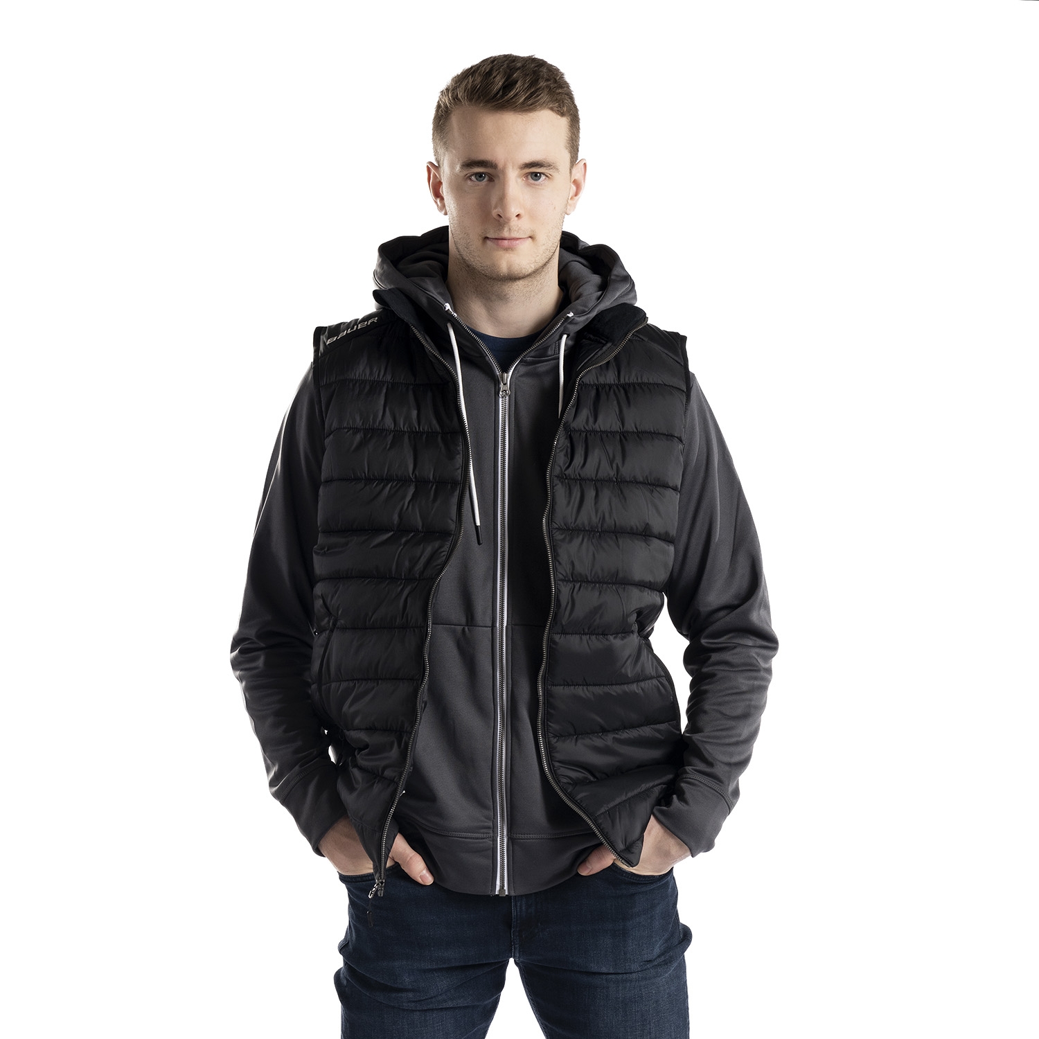Picture of BAUER Team Puffer Vest - blk - Sr.