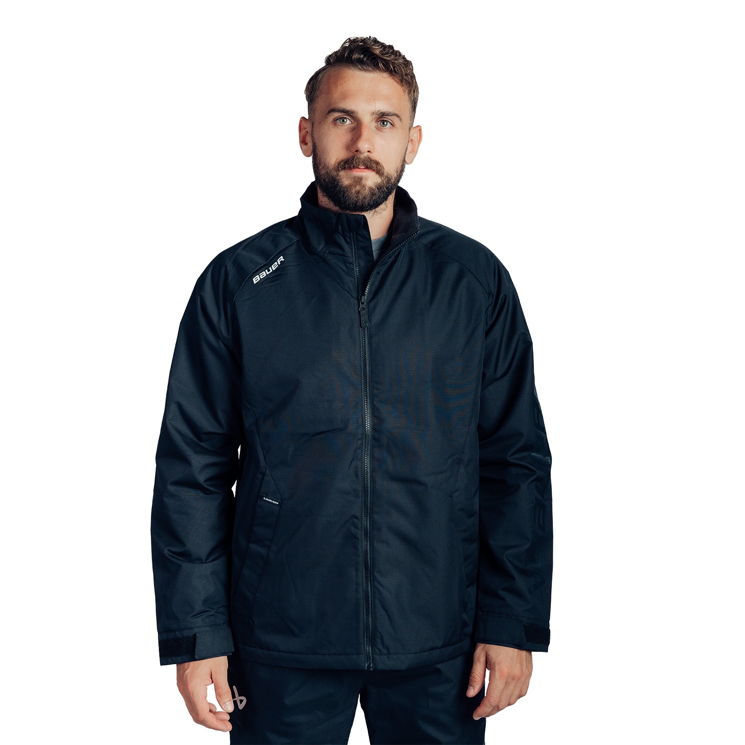 Picture of BAUER Team Midweight Jacket - blk - Sr.
