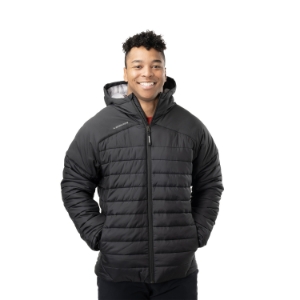 Picture of BAUER Team Puffer Jacket - blk - Sr.