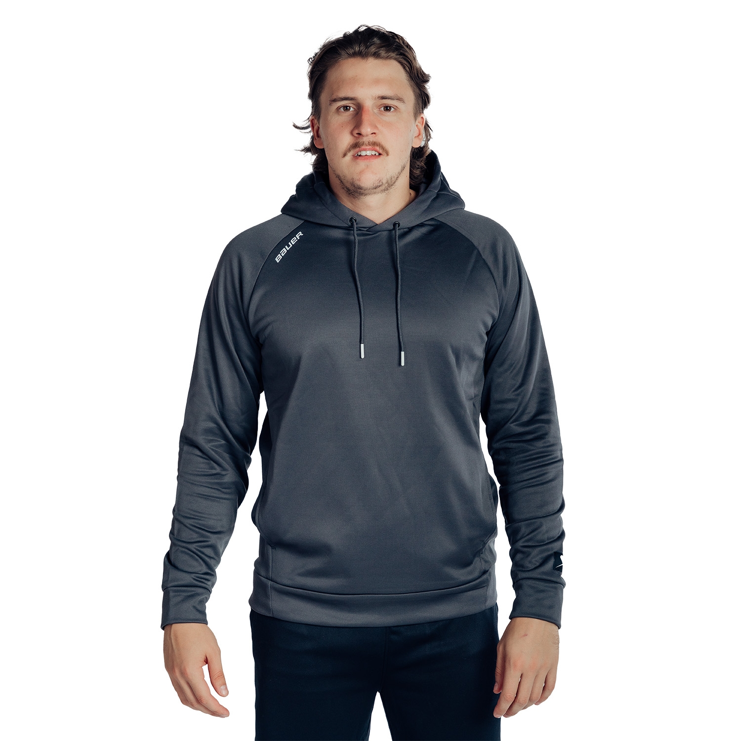 Picture of BAUER Team Tech Hoodie - gry - Sr.