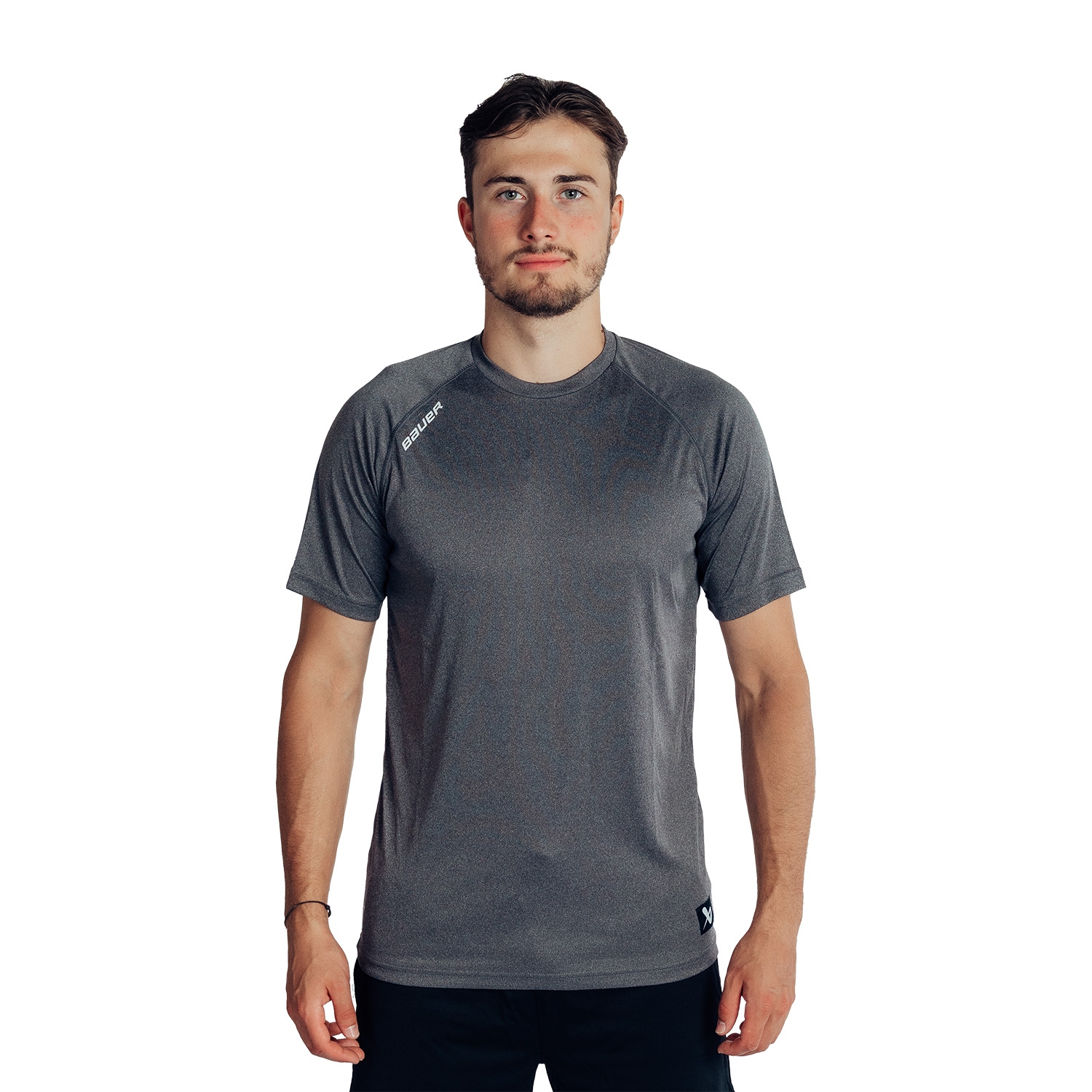 Picture of BAUER Team Tech Tee - gry - Sr.
