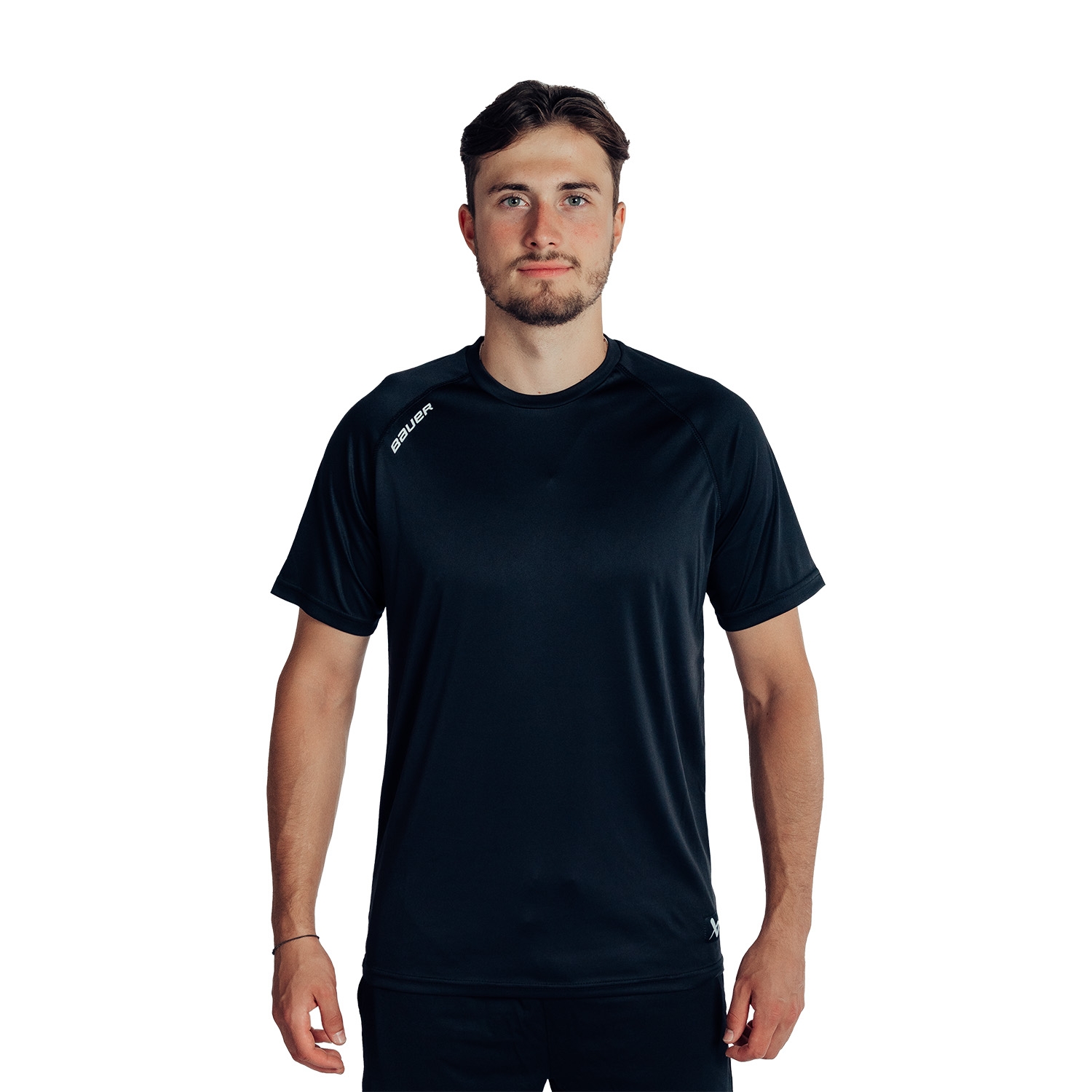 Picture of BAUER Team Tech Tee - blk - Sr.
