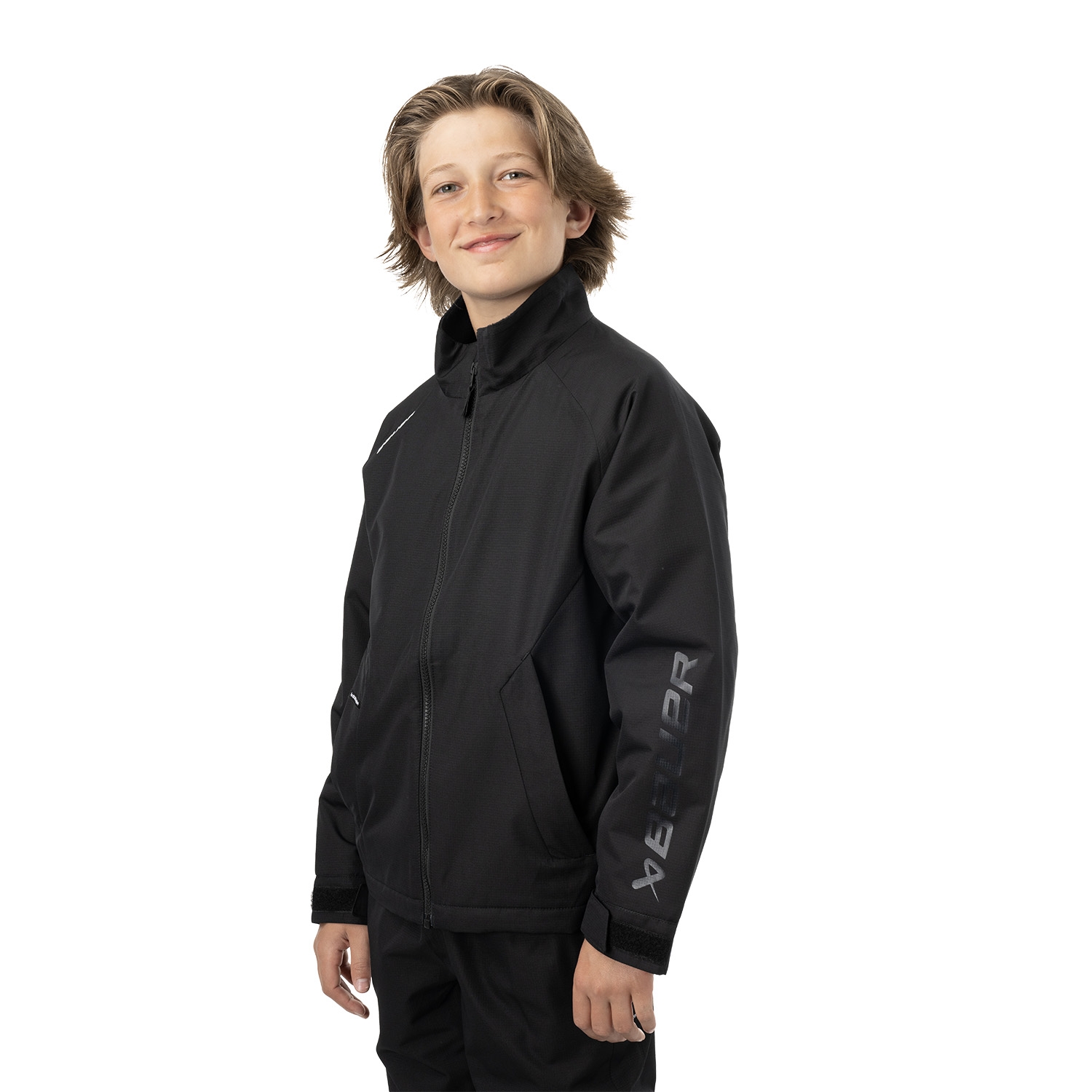 Picture of BAUER Team Midweight Jacket - blk - Yth.