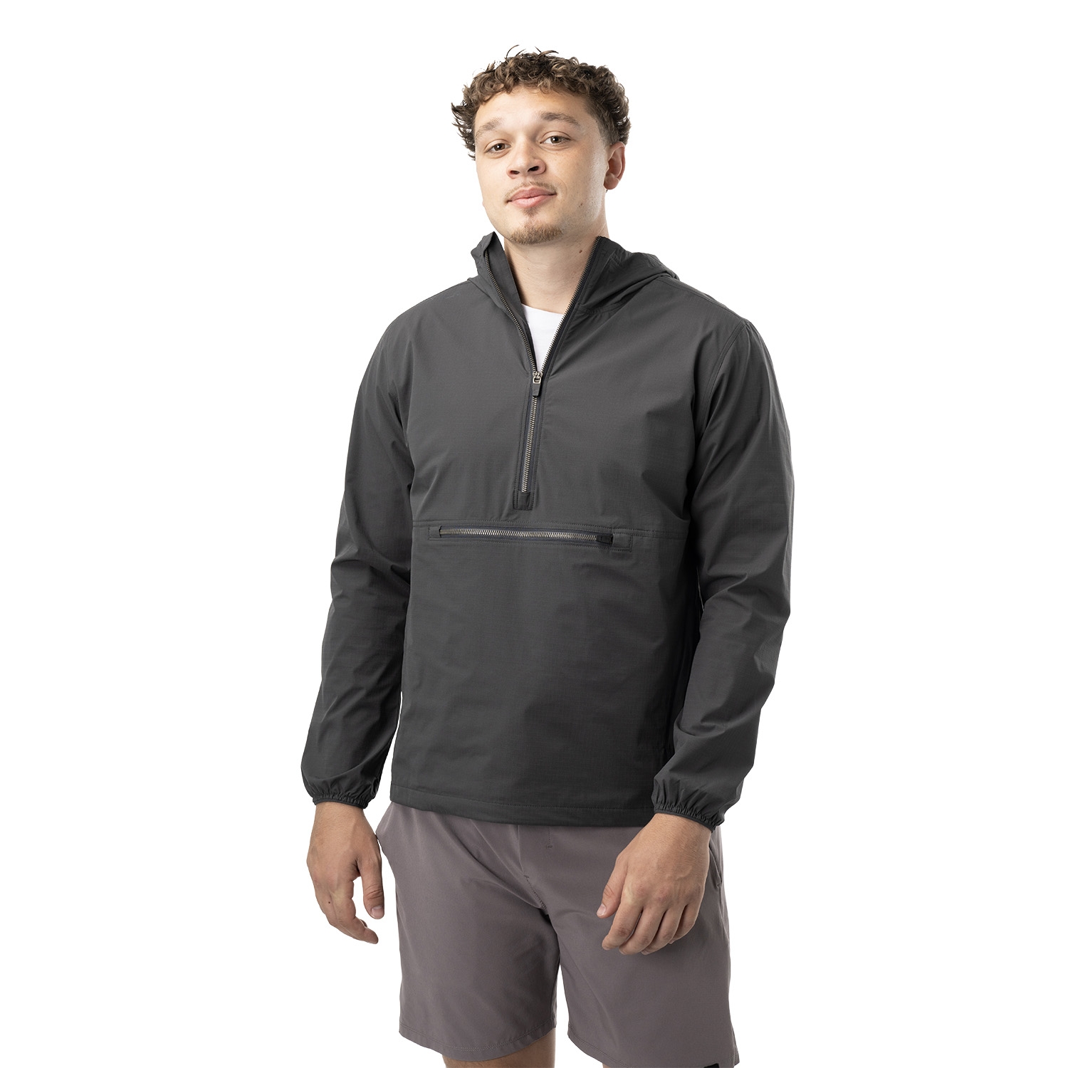 Picture of BAUER FLC Ripstop Running Shell - gry - Sr.