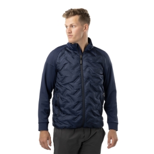 Picture of BAUER FLC Core Hybrid Jacket - nav - Sr.