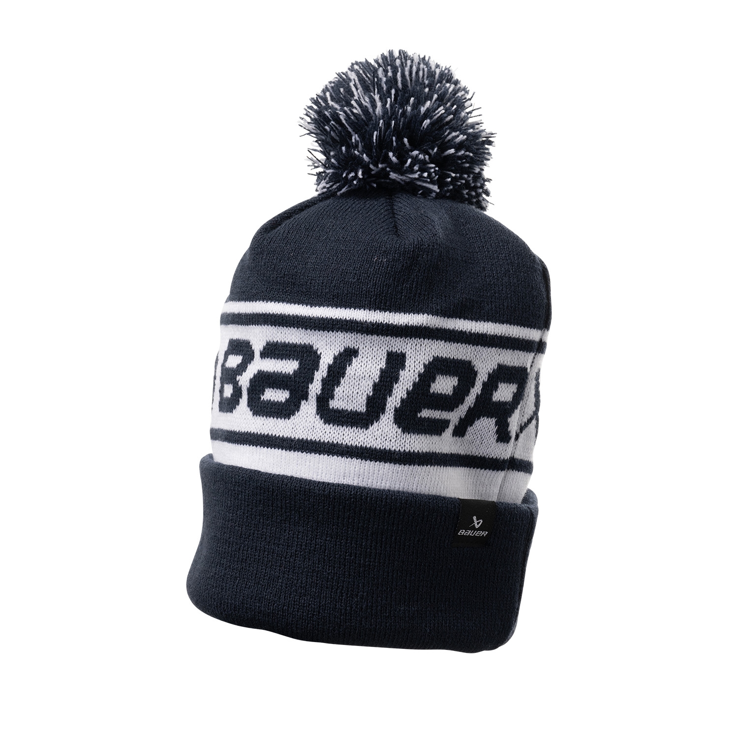 Picture of BAUER Team Ripped Pom Knit - nav