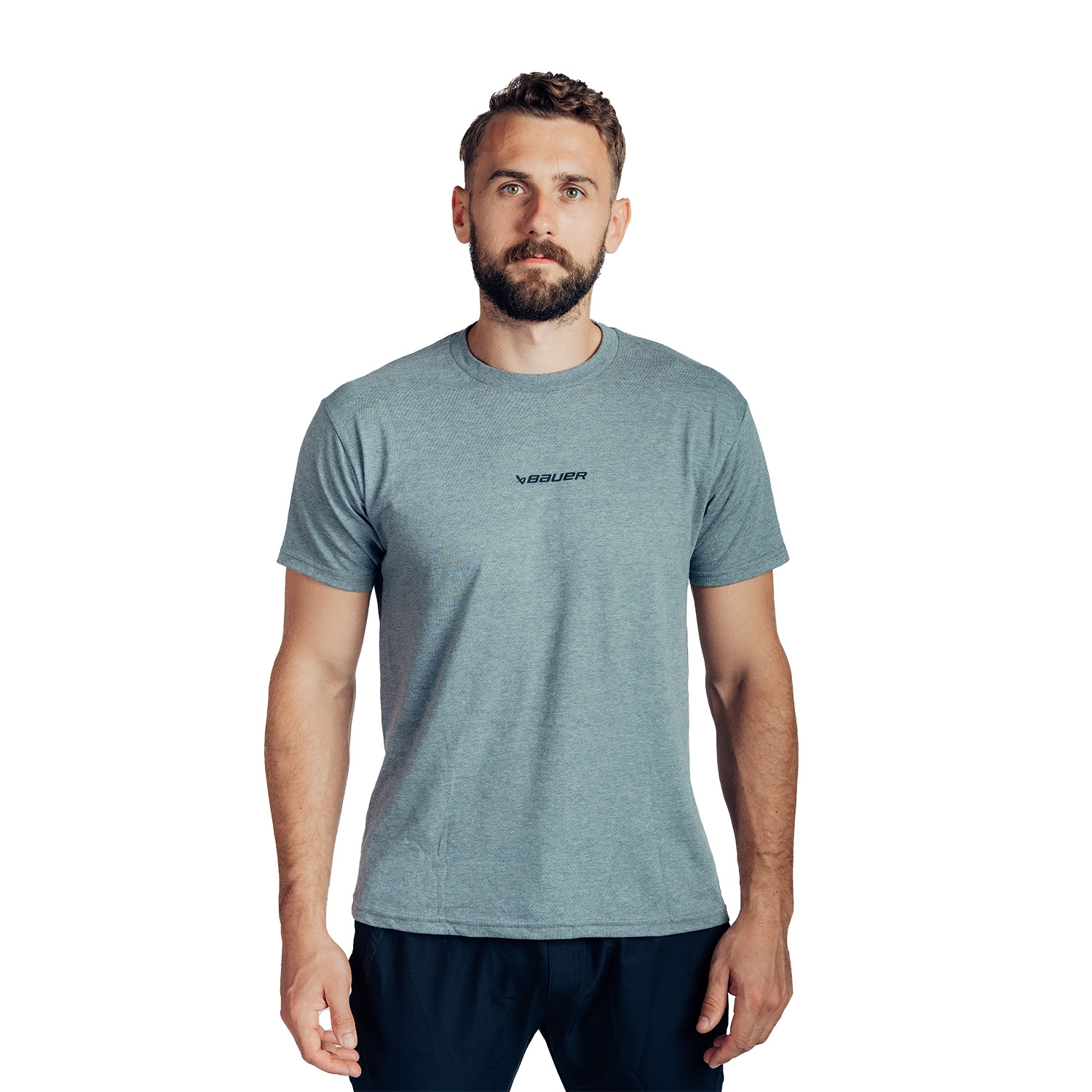 Picture of BAUER Core Tee - gry - Sr.