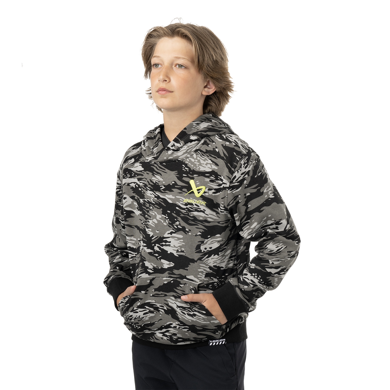 Picture of BAUER Painted Hoodie - cam - Yth.