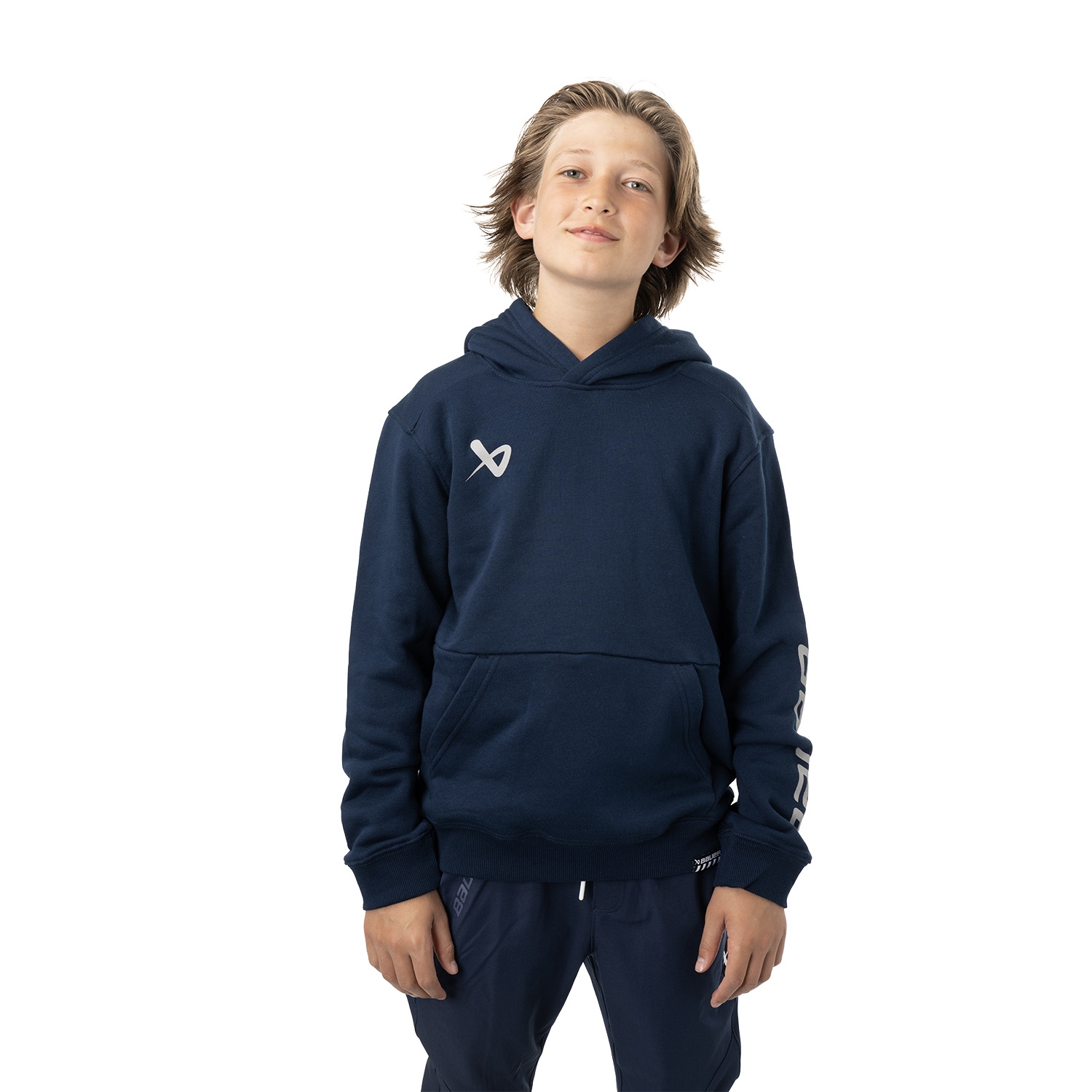 Picture of BAUER Core Hoodie Ultimate - nav - Yth.