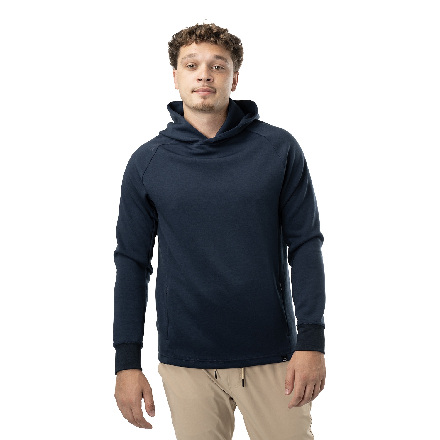 Picture of BAUER FLC Core Hoodie - nav - Sr.
