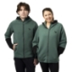 Picture of BAUER FLC Full Zip Colorblock - grn - Sr.