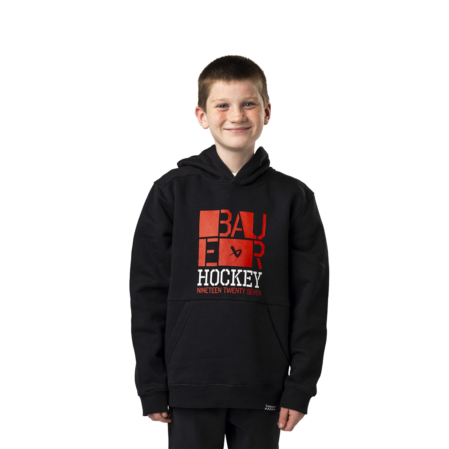 Picture of BAUER Ultimate Hoodie - blk - Yth.