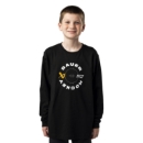 Picture of BAUER Longsleeve Tee Graphic - blk - Yth.