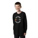 Picture of BAUER Longsleeve Tee Graphic - blk - Yth.