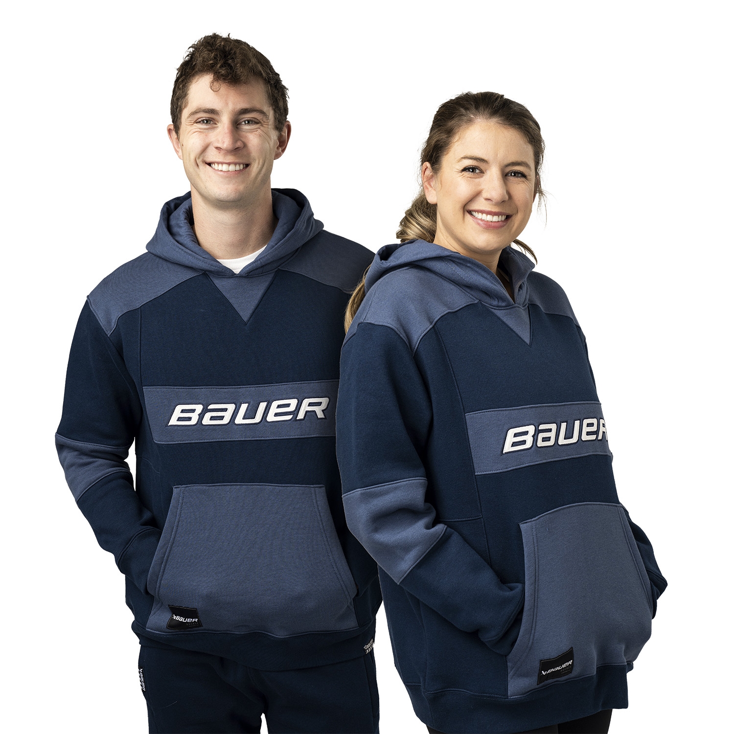 Picture of BAUER Hoodie Gamechanger - nav - Sr.