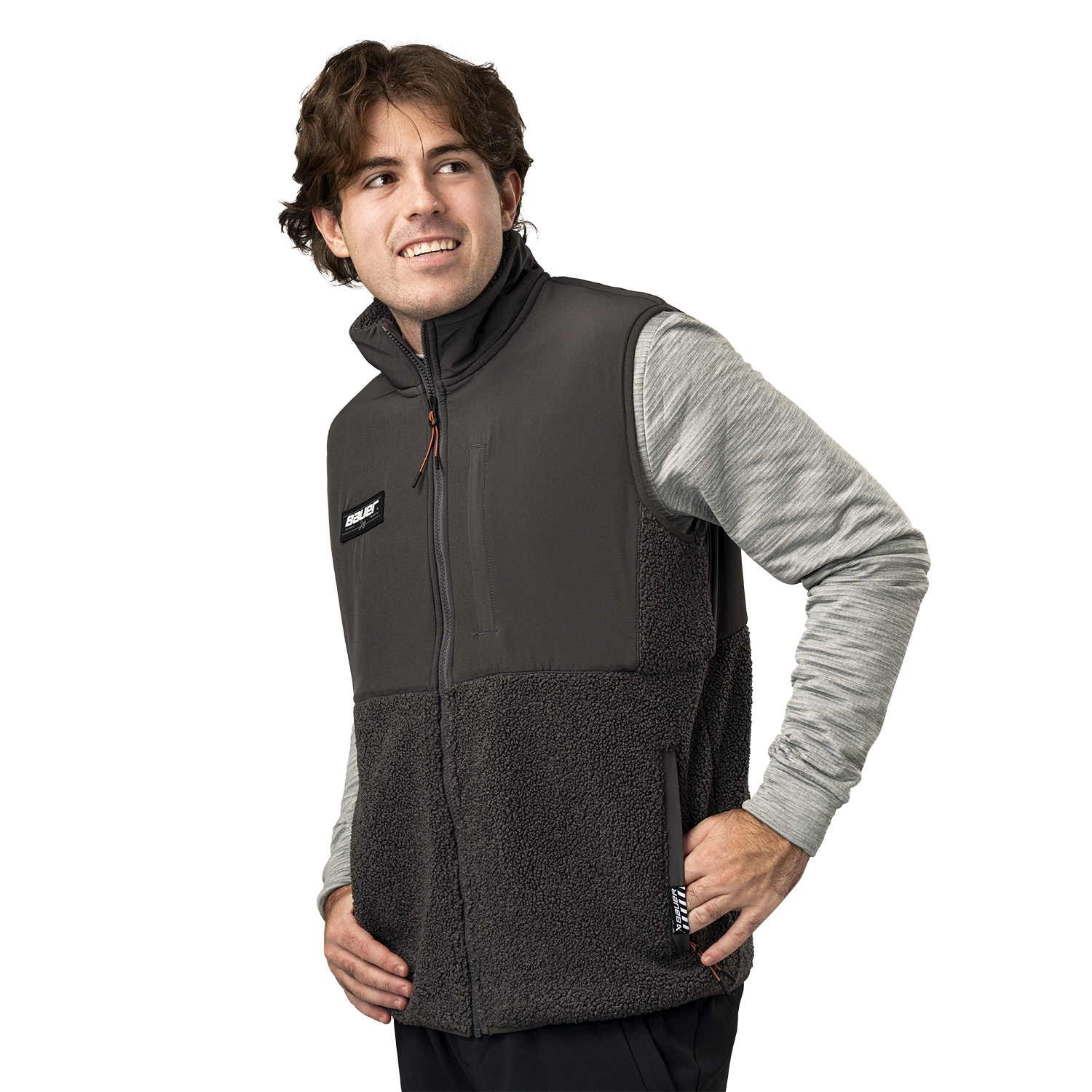 Picture of BAUER Sherpa Vest - gry - Sr.