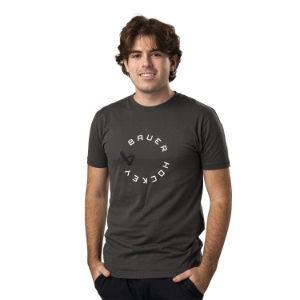 Picture of BAUER Tee Graphic - dgy - Sr.