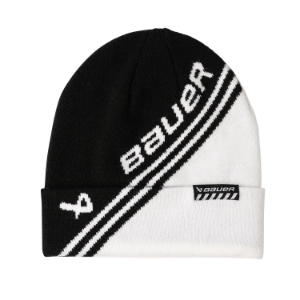 Picture of BAUER Toque Colorblock - blk/wht - Sr.