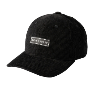 Picture of BAUER Cap Corduroy - blk - Sr.
