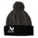 Изображение BAUER Knit Pom 2Tone - blk/gry - Yth.