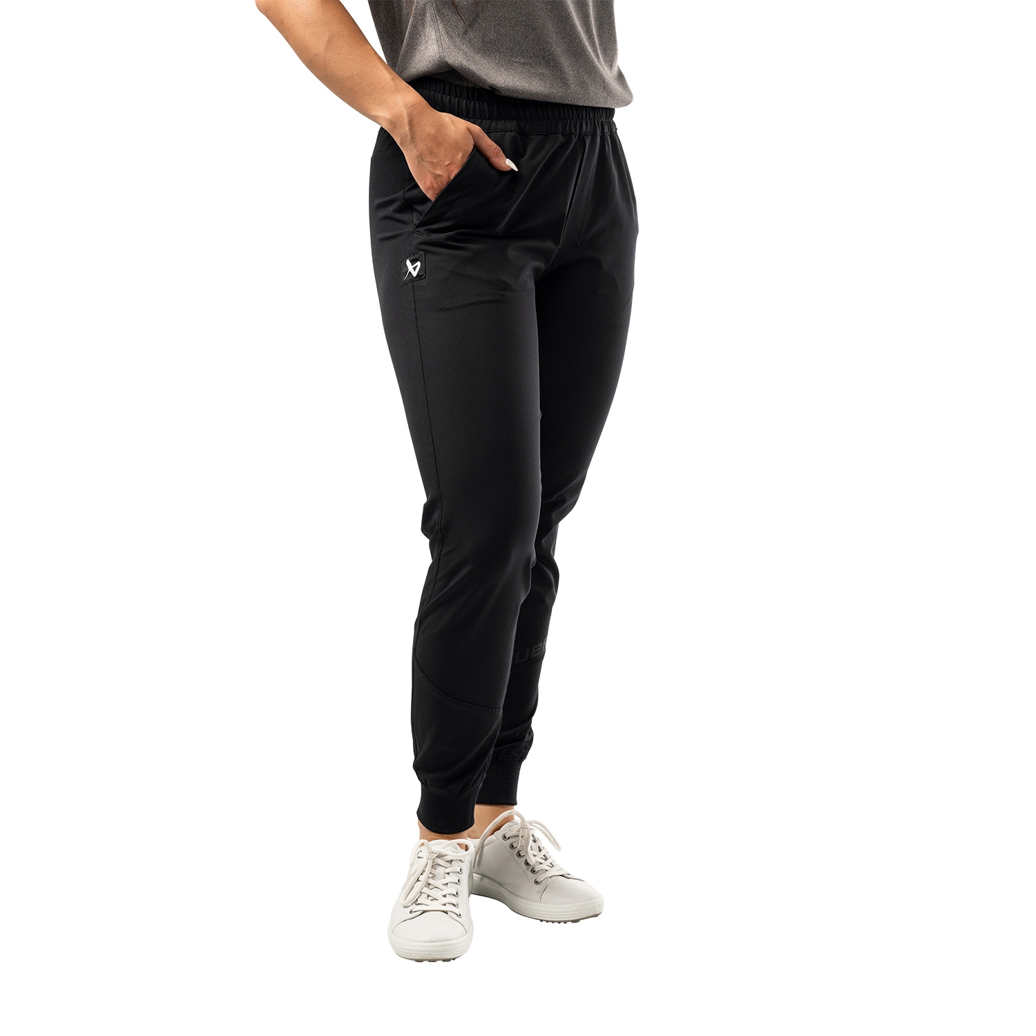 Picture of BAUER Women's Team Woven Jogger - blk - Sr.
