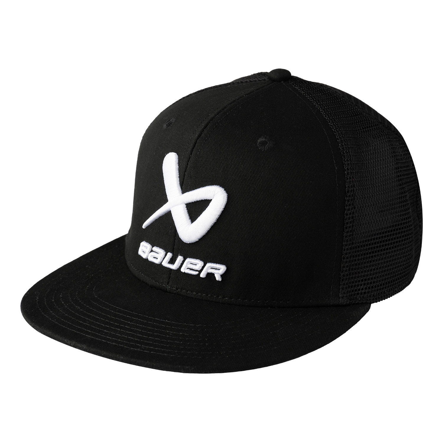 Picture of BAUER Core Flatbrim Cap - blk - Yth.