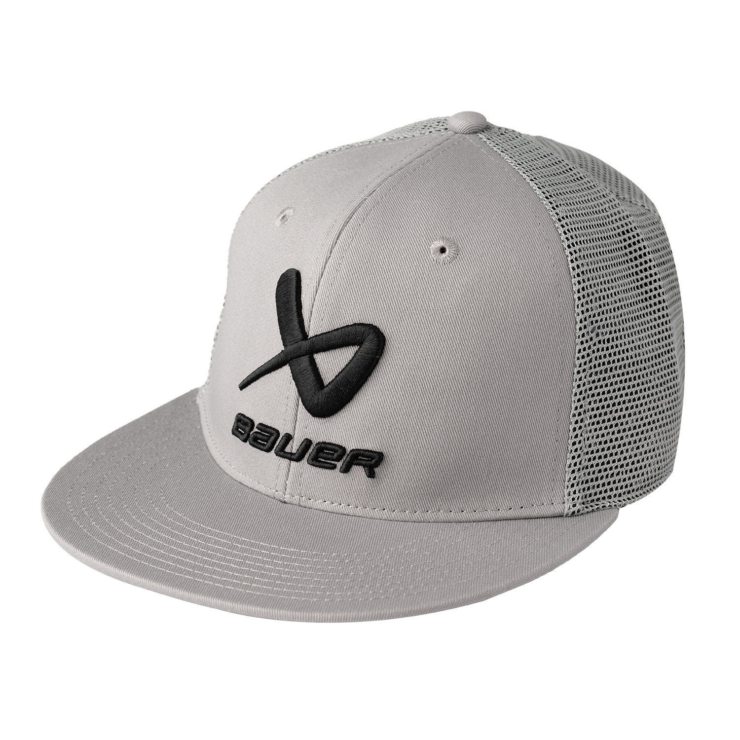 Picture of BAUER Core Flatbrim Cap - gry - Yth.