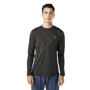 Picture of BAUER FLC Core LS Tech Tee - gry - Sr.