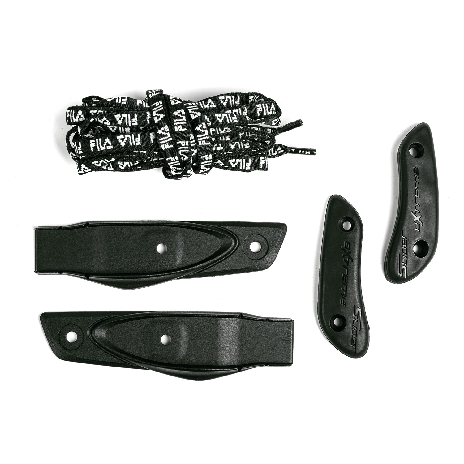 Picture of NRK PRO set (slider, instep band, laces) - black