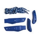 Picture of NRK PRO set (slider, instep band, laces) - blue