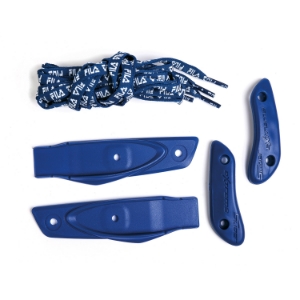Picture of NRK PRO set (slider, instep band, laces) - blue